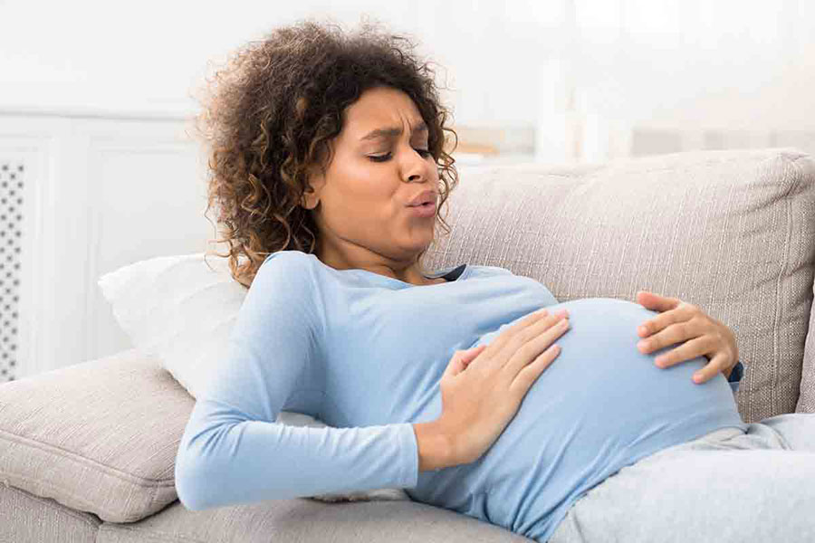 HIE signs during labor