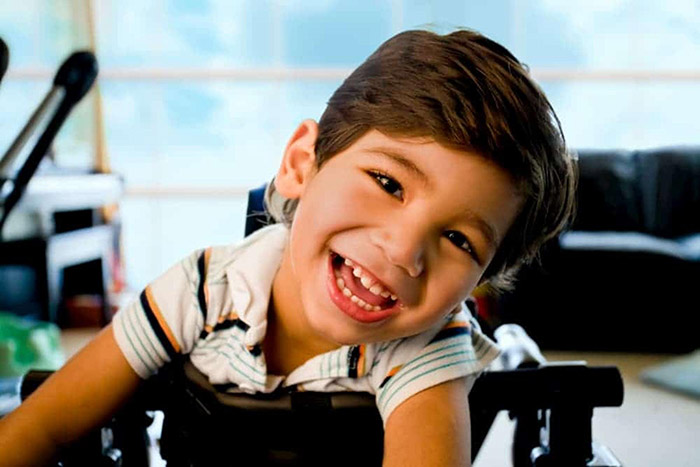 child with cerebral palsy